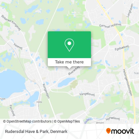Rudersdal Have & Park map