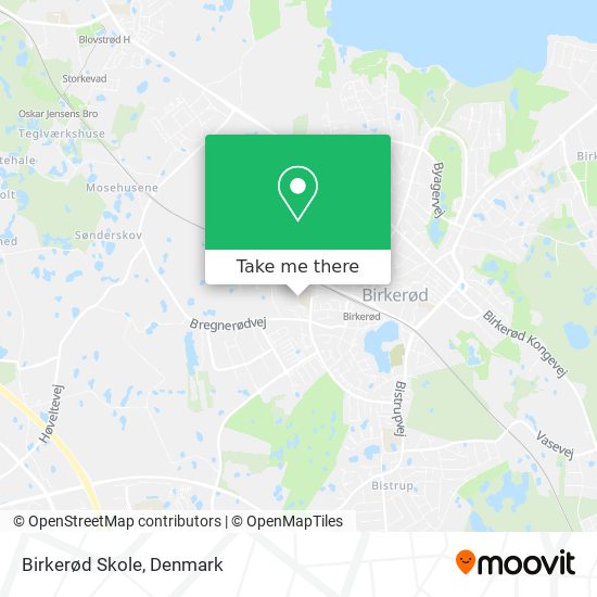 Birkerød Skole map