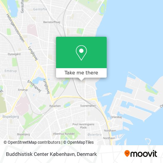 Buddhistisk Center København map