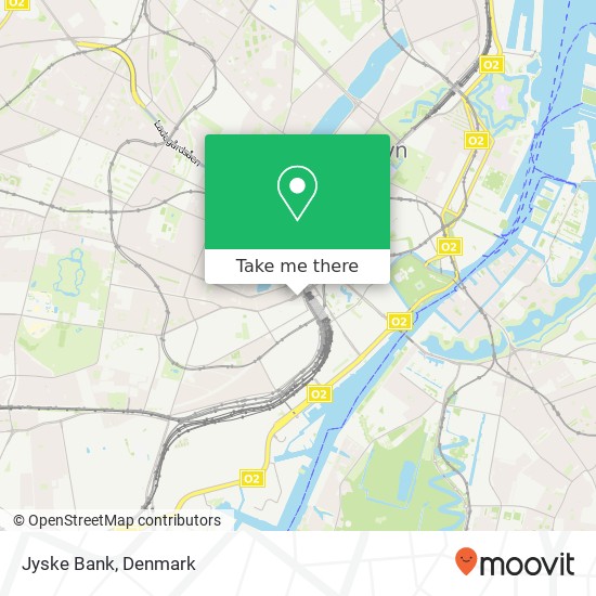 Jyske Bank map