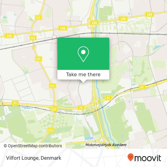 Vilfort Lounge map