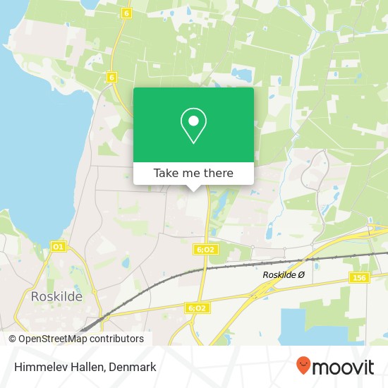 Himmelev Hallen map