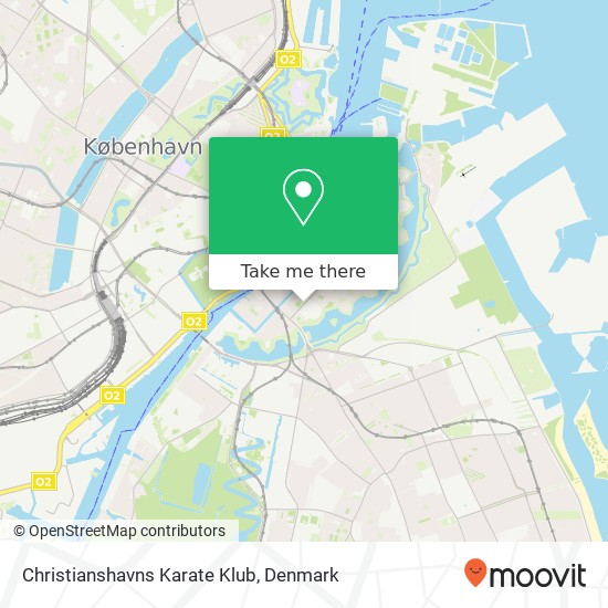 Christianshavns Karate Klub map