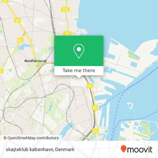 skøjteklub københavn map