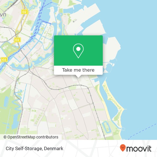 City Self-Storage map