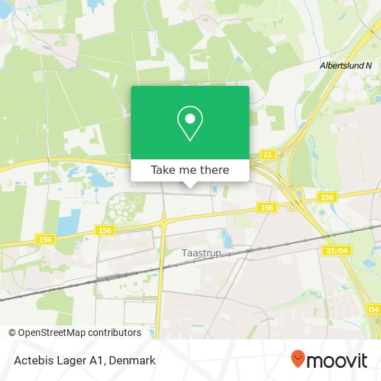 Actebis Lager A1 map
