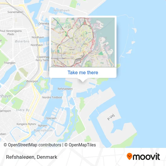 Refshaleøen map