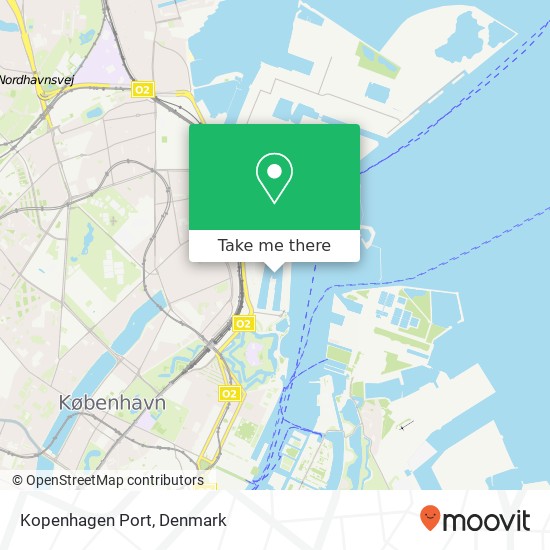 Kopenhagen Port map