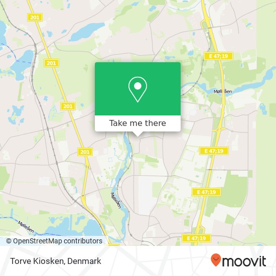 Torve Kiosken map