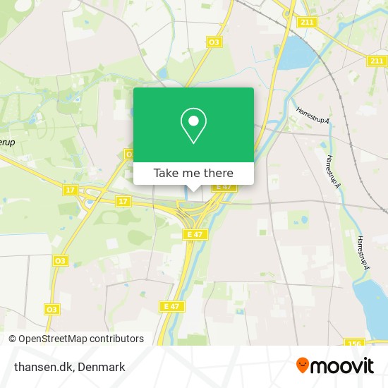 thansen.dk map