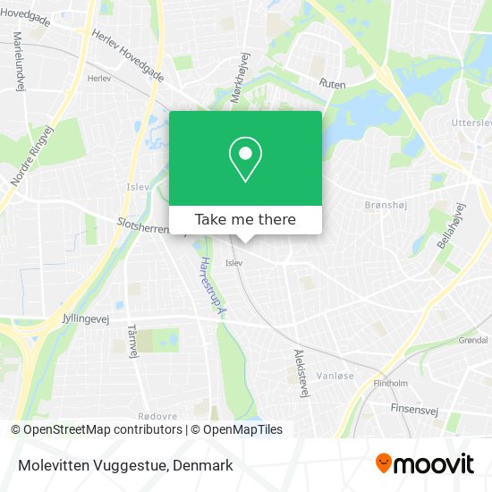 Molevitten Vuggestue map