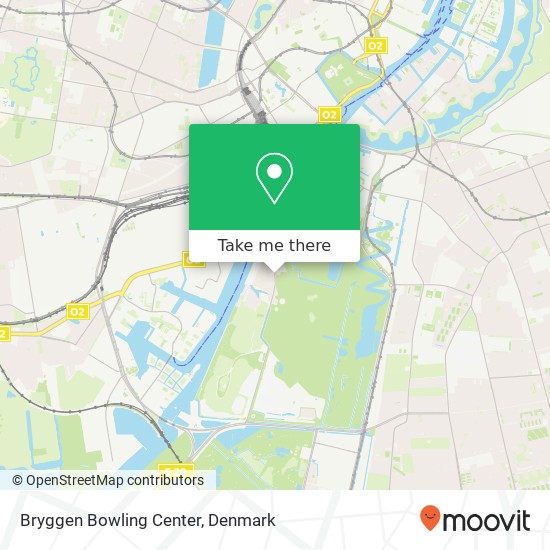 Bryggen Bowling Center map