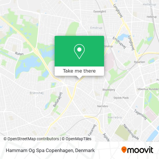 Hammam Og Spa Copenhagen map