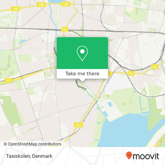 Taxiskolen map