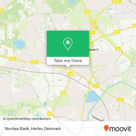 Nordea Bank, Herlev map