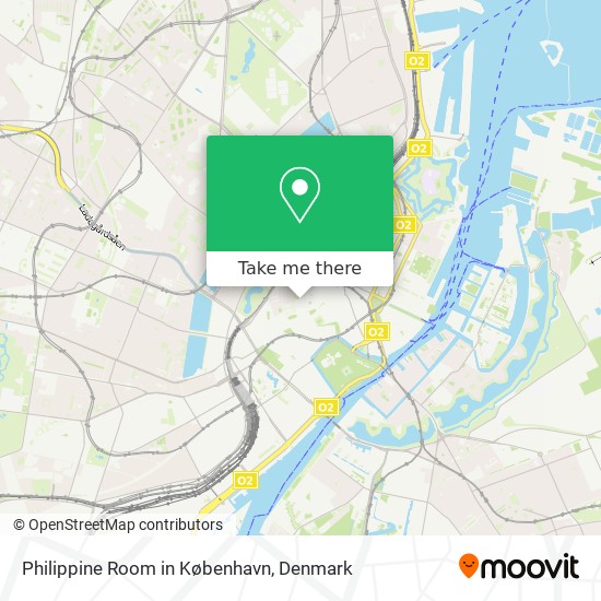 Philippine Room in København map