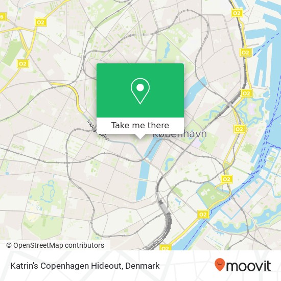 Katrin's Copenhagen Hideout map