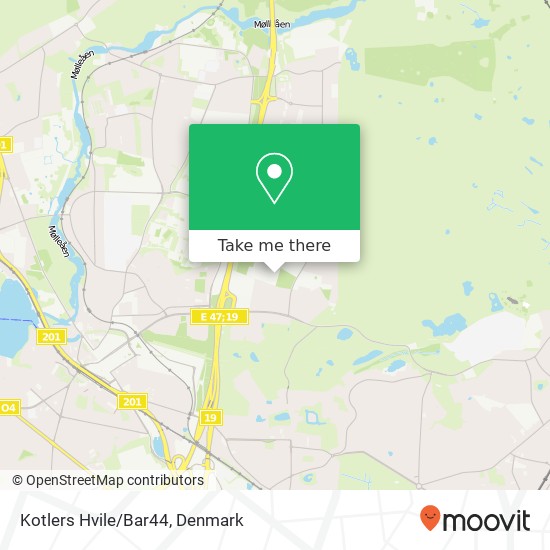 Kotlers Hvile/Bar44 map