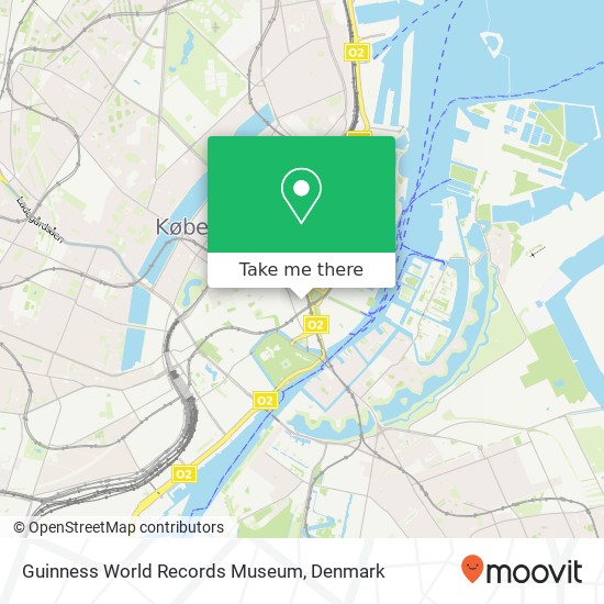 Guinness World Records Museum map