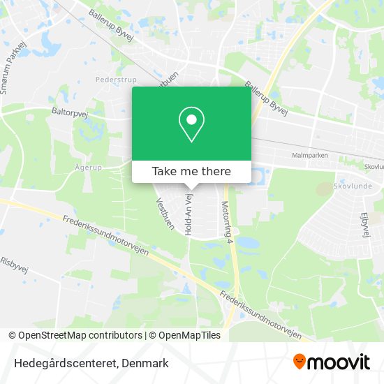 Hedegårdscenteret map