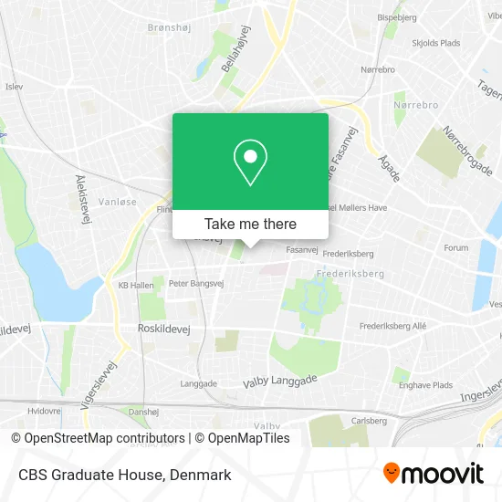 CBS Graduate House map