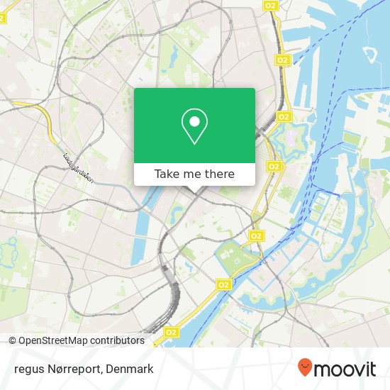 regus Nørreport map