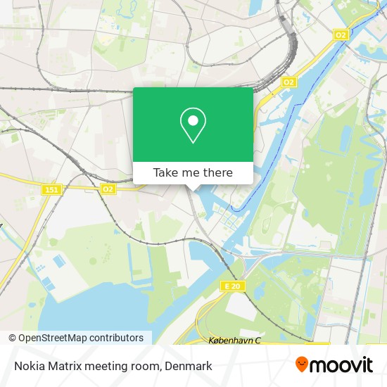 Nokia Matrix meeting room map