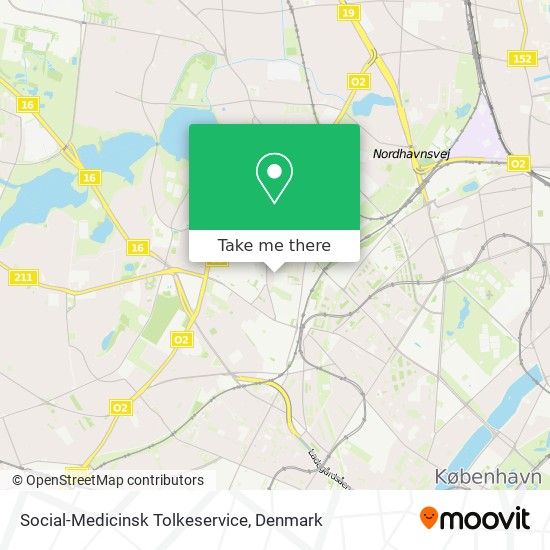 Social-Medicinsk Tolkeservice map