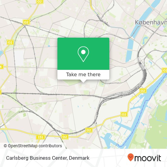 Carlsberg Business Center map