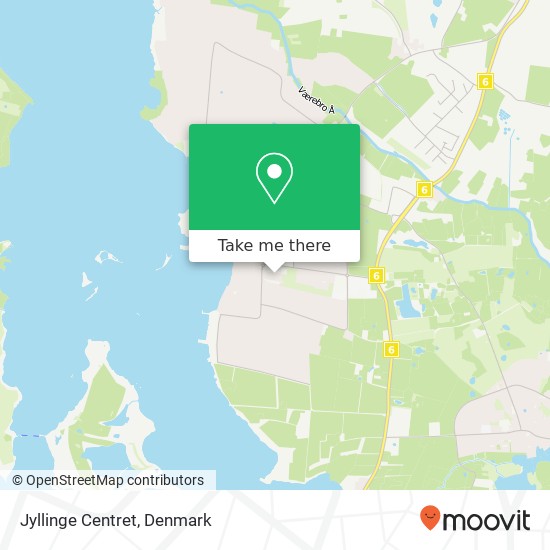 Jyllinge Centret map