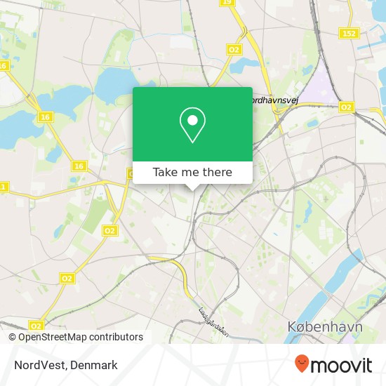 NordVest map