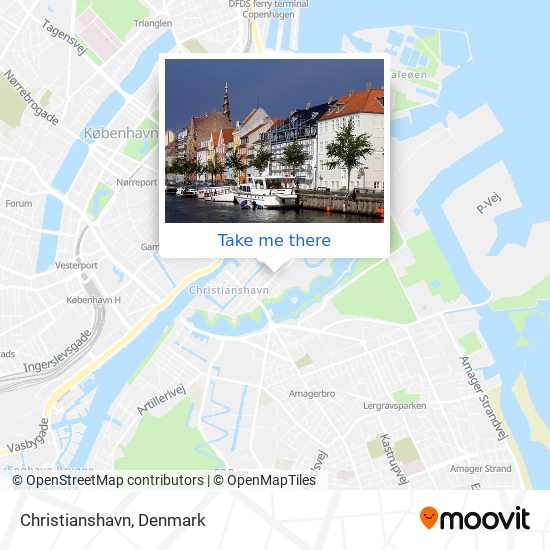 Christianshavn map