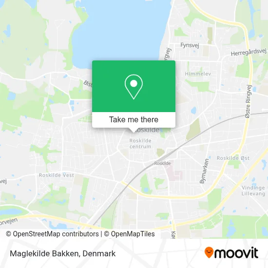 Maglekilde Bakken map