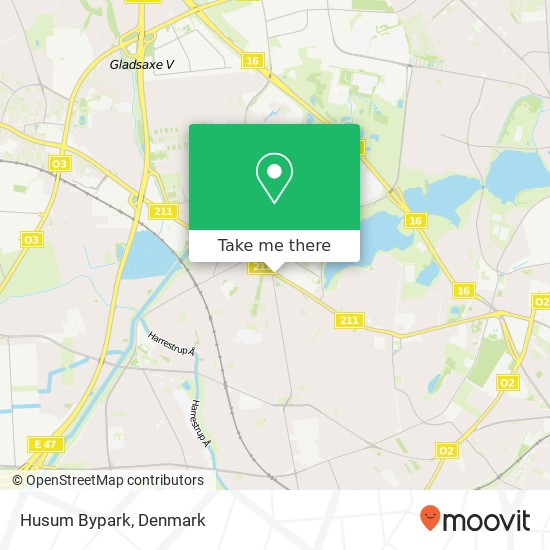Husum Bypark map