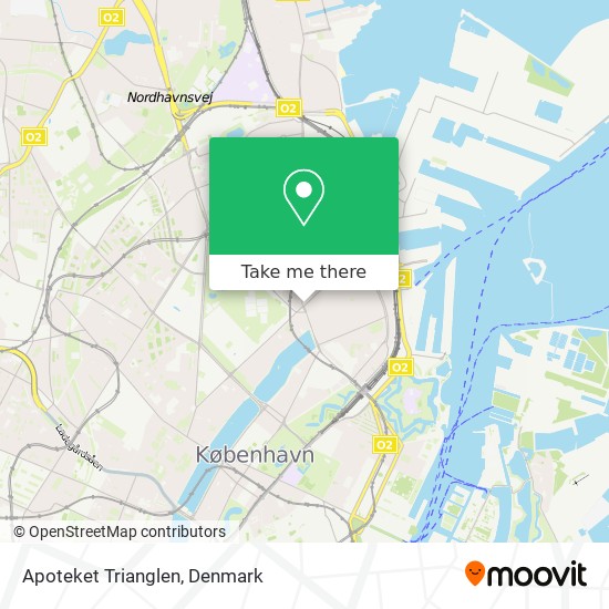 Apoteket Trianglen map