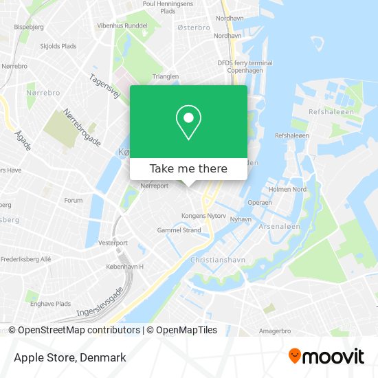 Apple Store map