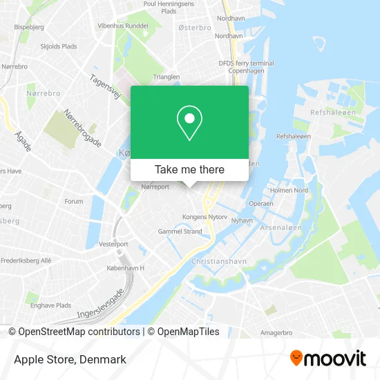 Apple Store map
