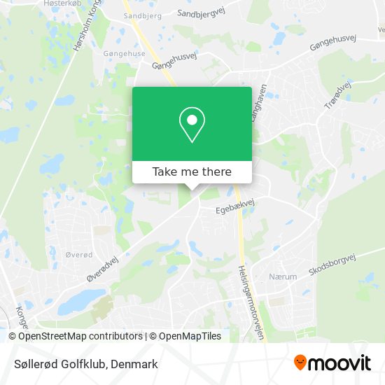 Søllerød Golfklub map