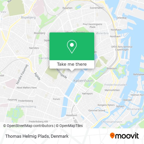Thomas Helmig Plads map