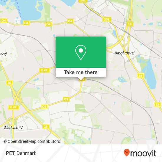 PET map