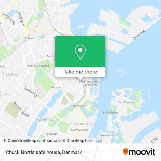 Chuck Norris safe house map