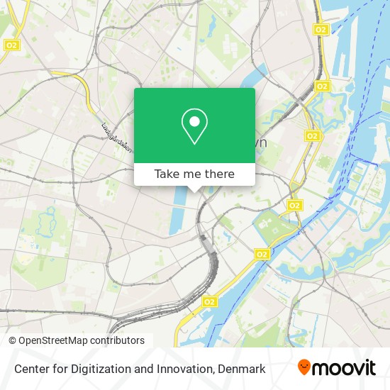 Center for Digitization and Innovation map