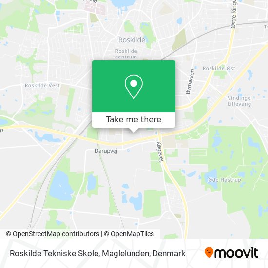 Roskilde Tekniske Skole, Maglelunden map
