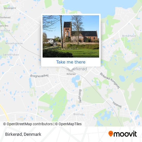 Birkerød map