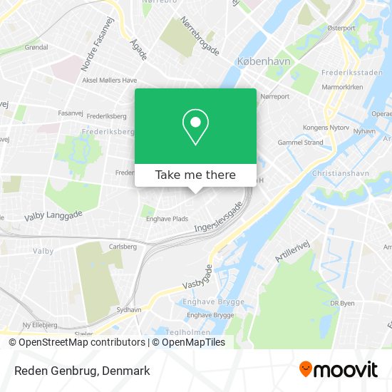 Reden Genbrug map