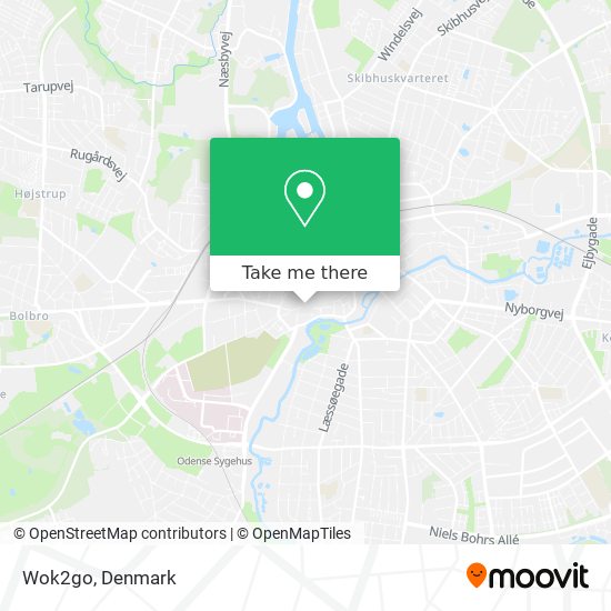 Wok2go map