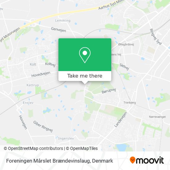 Foreningen Mårslet Brændevinslaug map
