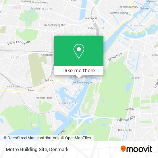 Metro Building Site map