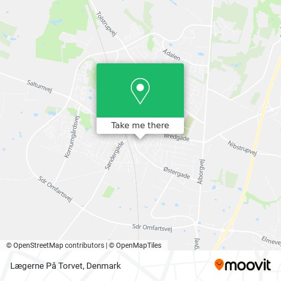 Lægerne På Torvet map