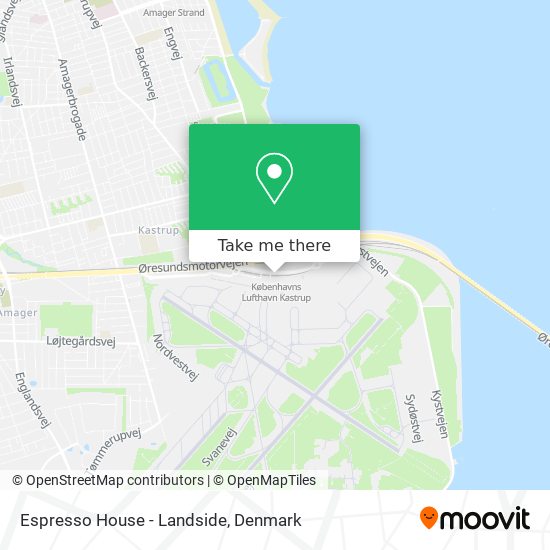 Espresso House - Landside map